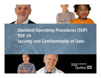 Standard Operating Procedures - SOP-26