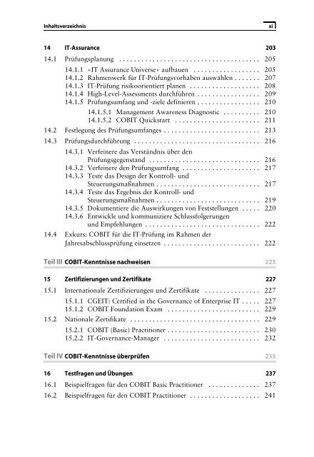 Praxiswissen COBIT - Val IT - Risk IT