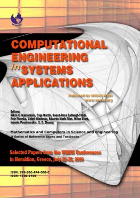 Computational Engineering in Systems Applications - WSEAS