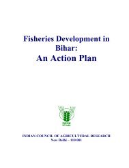 Fisheries Development in Bihar - Animal & Fish Resources