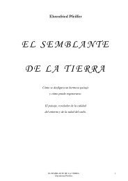 El Semblante de la Tierra (Ehrenfried E. Pfeiffer) - Biodinamica