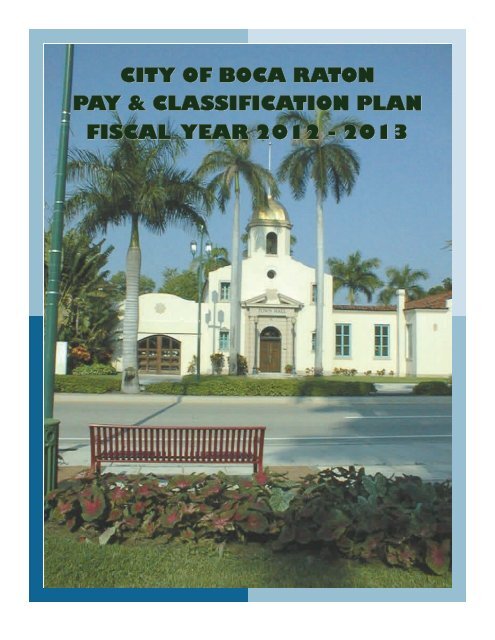 Pay and Classification Plan - City of Boca Raton