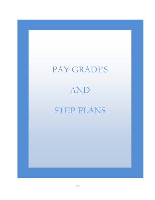 Pay and Classification Plan - City of Boca Raton