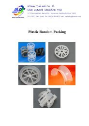 Plastic Random Packing - Bosnax (Thailand) co., ltd.
