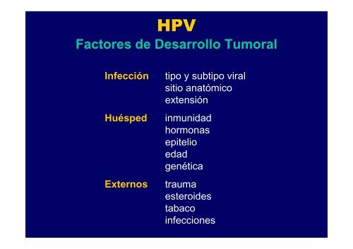 CarcinogÃ©nesis por HPV