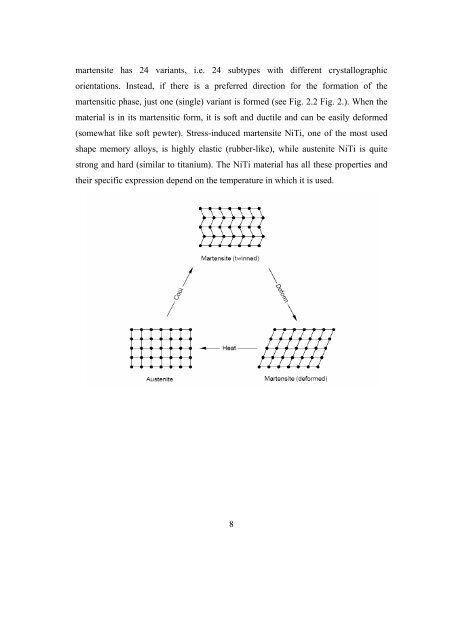 Finite Strain Shape Memory Alloys Modeling - Scuola di Dottorato in ...