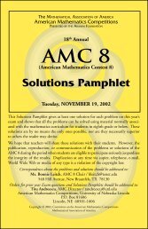 Solutions Pamphlet