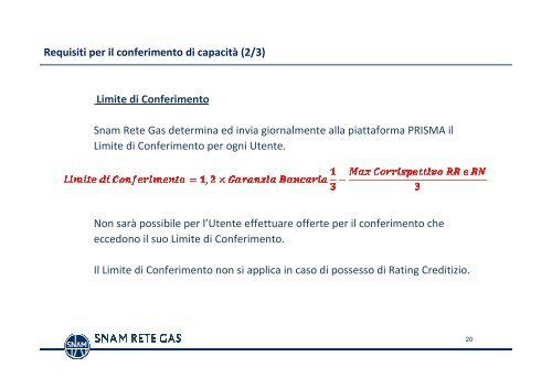 La piattaforma Prisma (presentazione) - Snam