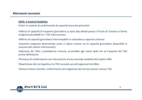 La piattaforma Prisma (presentazione) - Snam