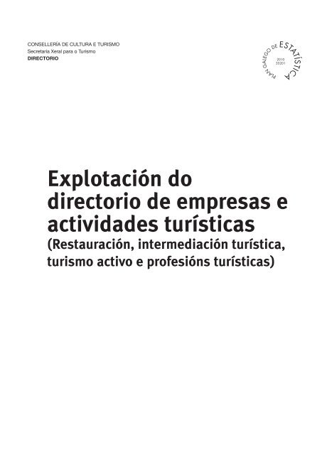 Directorio de empresas e actividades turísticas - Portal Abert@s ...