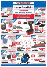 Inside Track Club - Harbor Freight Tools