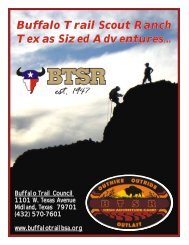 BTSR High Adventure Catalog - Buffalo Trail Council