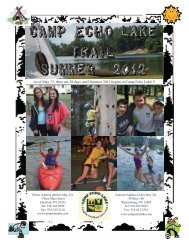 May 2012 - Camp Echo Lake