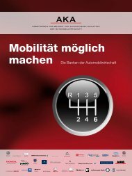 Mobilität möglich - Arbeitskreis der Autobanken