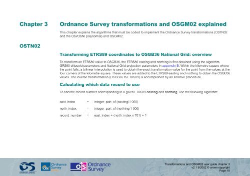 Transformations and OSGM02 user guide - Leica Geosystems