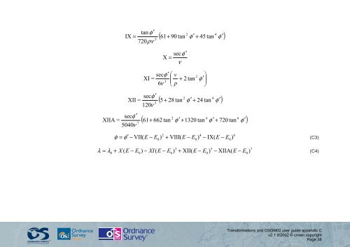 Transformations and OSGM02 user guide - Leica Geosystems