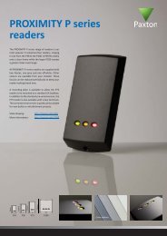 PROXIMITY P series readers - EDS