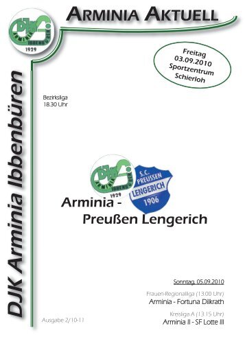 Stadionzeitung Lengerich.pdf - arminia-deluxe.de