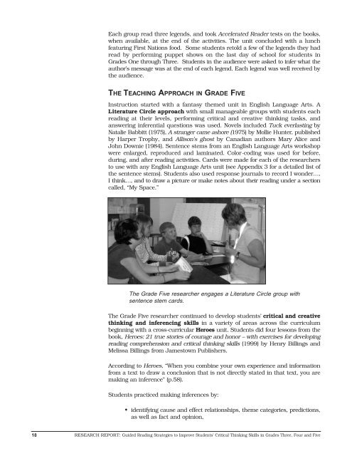 Guided Reading Strategies to Improve Students - Dr. Stirling ...