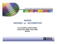 RADAR DEFENSE vs. AUTOMOTIVE - Microwave Journal