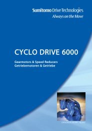 CYCLO DRIVE 6000