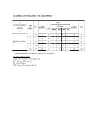 BRC curriculum structure (27 july2012)