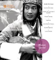 Bhutan Special - Tourism Portfolio