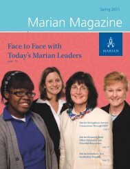 Marian Magazine - Marian High School