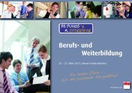 IBO 2011 | BILDUNGS-OFFENSIVE - Berufs- und Weiterbildung