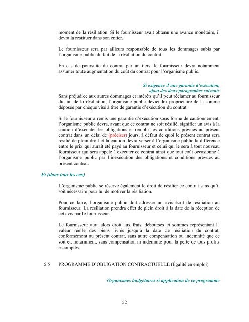 Appel d'offres fondé uniquement sur un prix pour l'octroi d'un contrat ...