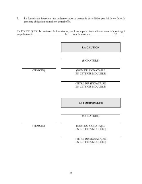 Appel d'offres fondé uniquement sur un prix pour l'octroi d'un contrat ...