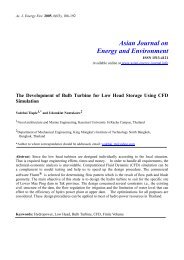 Development of a bulb turbine for low head storage using cfd ...