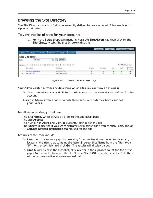 ACS WebService Administrator Manual - Brivo Systems