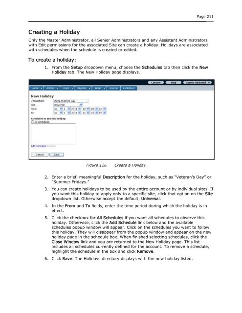 ACS WebService Administrator Manual - Brivo Systems