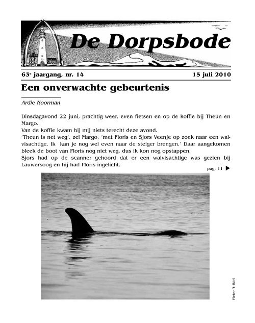 Schiermonnikoog mei 2010 - Digitale Dorpsbode Schiermonnikoog
