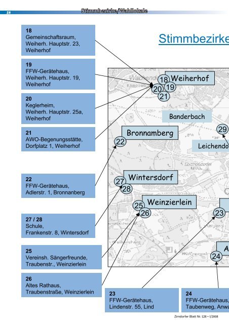 Der Zweite Bürgermeister wird nicht direkt von den Bür