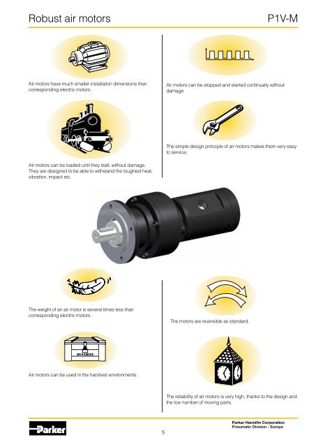 P1V-M Robust Air Motors - Duncan Rogers