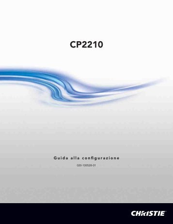 CP2210 - Christie Digital Systems