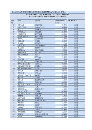 taÅÄ±nmaz deÄerleme ve geliÅtirme anabilim dalÄ± 2013-2014 ... - Uzem