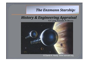The Enzmann Starship: History & Engineering ... - Icarus Interstellar