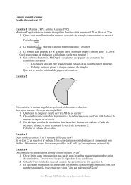 Groupe seconde chance Feuille d'exercice nÂ° 12 ... - Primaths