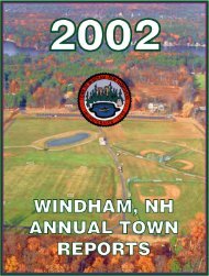 2002 - Town of Windham