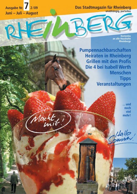 Stadtmagazin Rheinberg • Ausgabe Nr.7