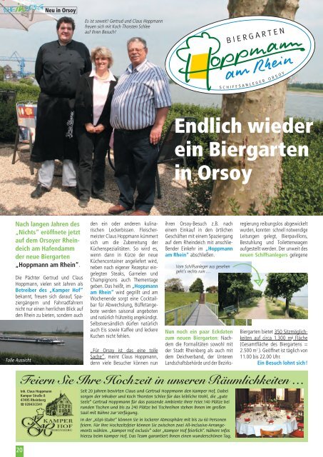 Stadtmagazin Rheinberg • Ausgabe Nr.7