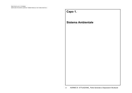 norme di attuazione - Provincia di Viterbo