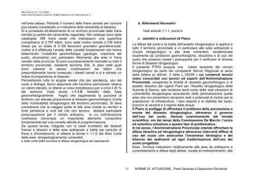 norme di attuazione - Provincia di Viterbo