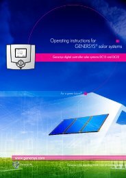 Operational Guide for Digital Controllers - Genersys