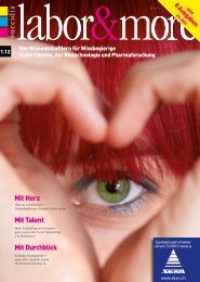 Mit Herz Mit Talent Mit Durchblick - labor&more