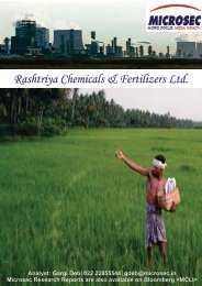 Rashtriya Chemicals & Fertilizers Ltd Nov 26,12 - Microsec