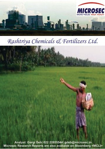 Rashtriya Chemicals & Fertilizers Ltd Nov 26,12 - Microsec
